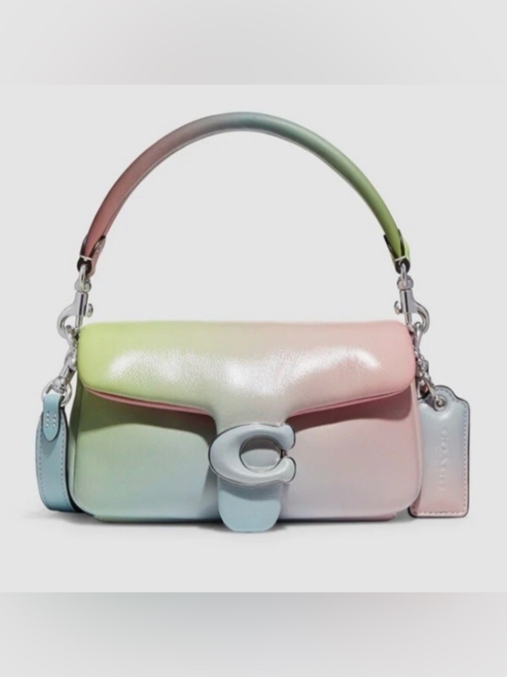 Coach pillow tabby leather bag